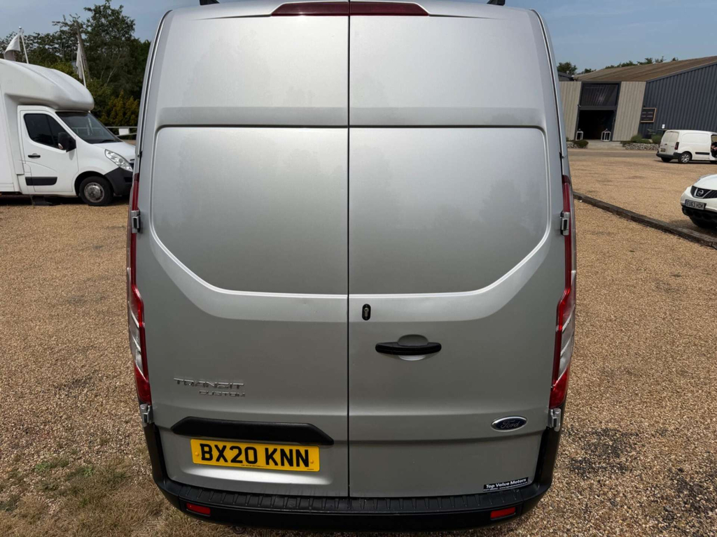 Ford Transit Custom 320 Ecoblue Leader L2 H2 Euro 6 Ss BX20KNN Silver #6
