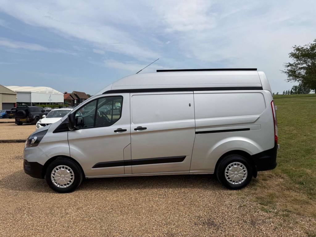 Ford Transit Custom 320 Ecoblue Leader L2 H2 Euro 6 Ss BX20KNN Silver #4