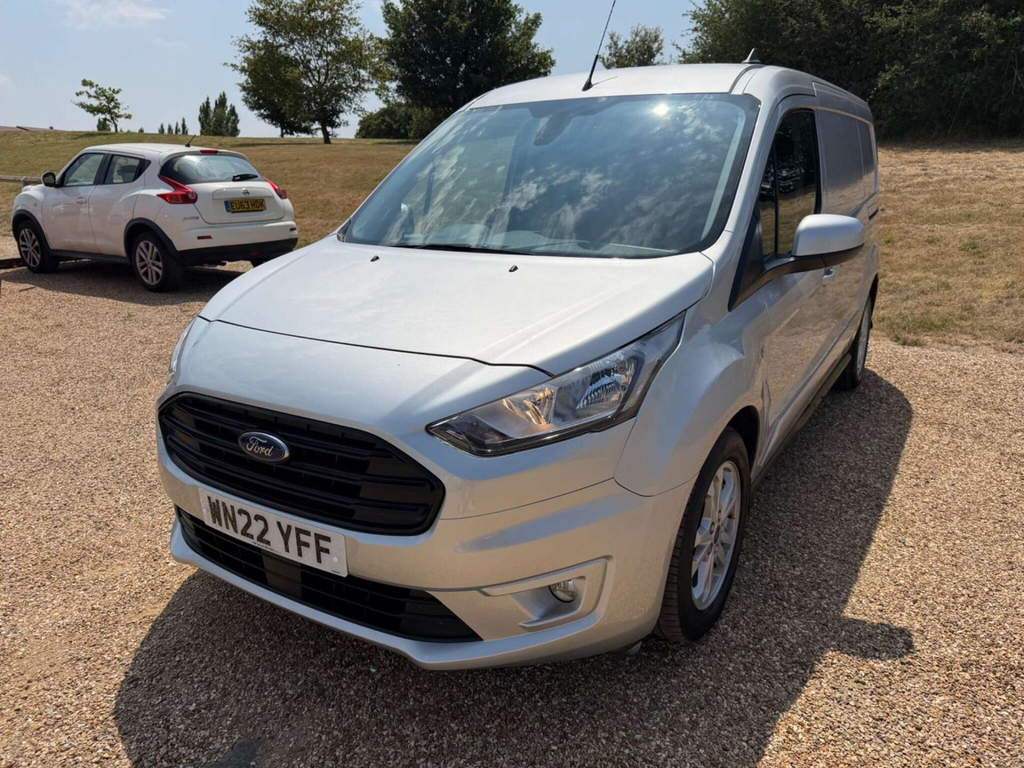 Ford Transit Connect 250 Ecoblue Limited L2 Euro 6 Ss WN22YFF Silver #3