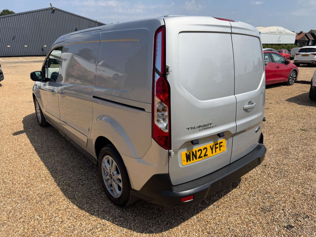 Ford Transit Connect 250 Ecoblue Limited L2 Euro 6 Ss WN22YFF Silver #5