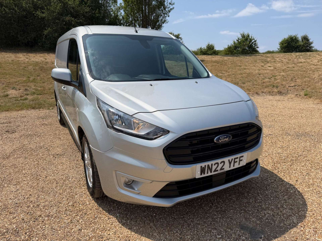 Ford Transit Connect 250 Ecoblue Limited L2 Euro 6 Ss WN22YFF Silver