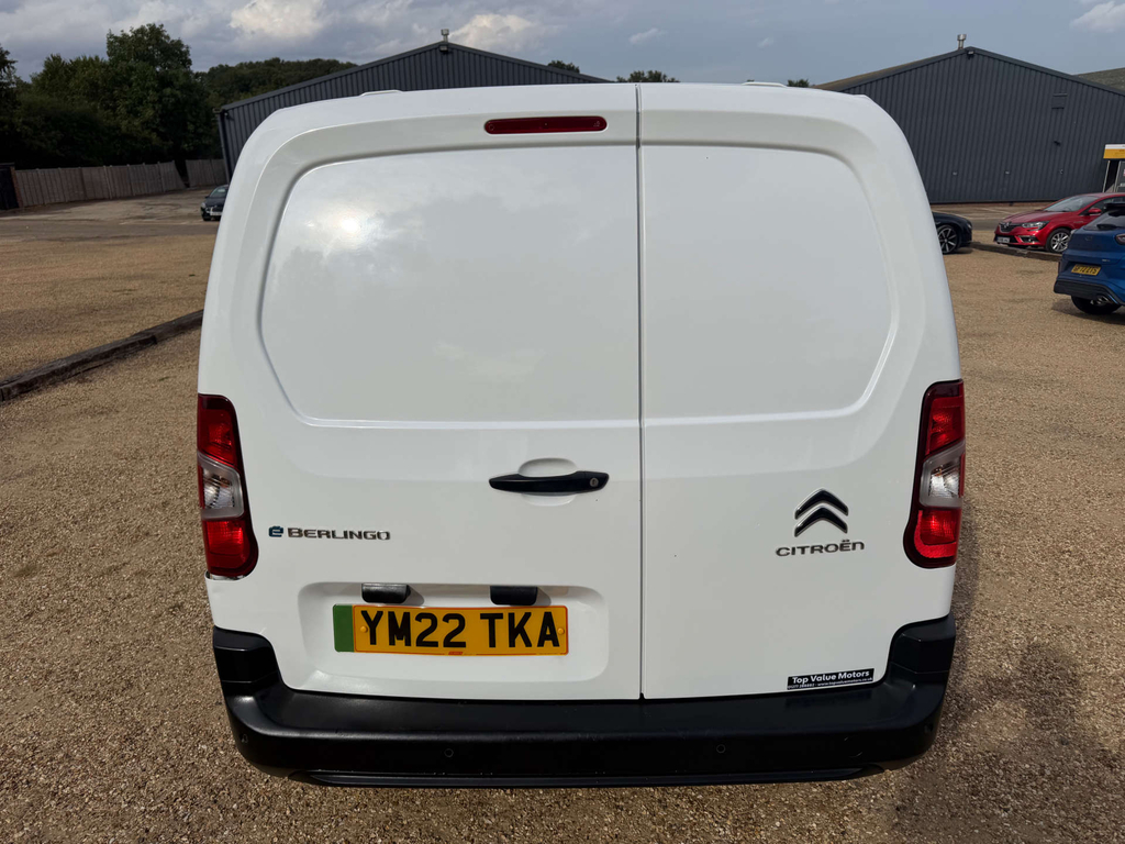 Citroen e-Berlingo 800 50Kwh Enterprise M Pro Swb 7.4Kw Charger White #6