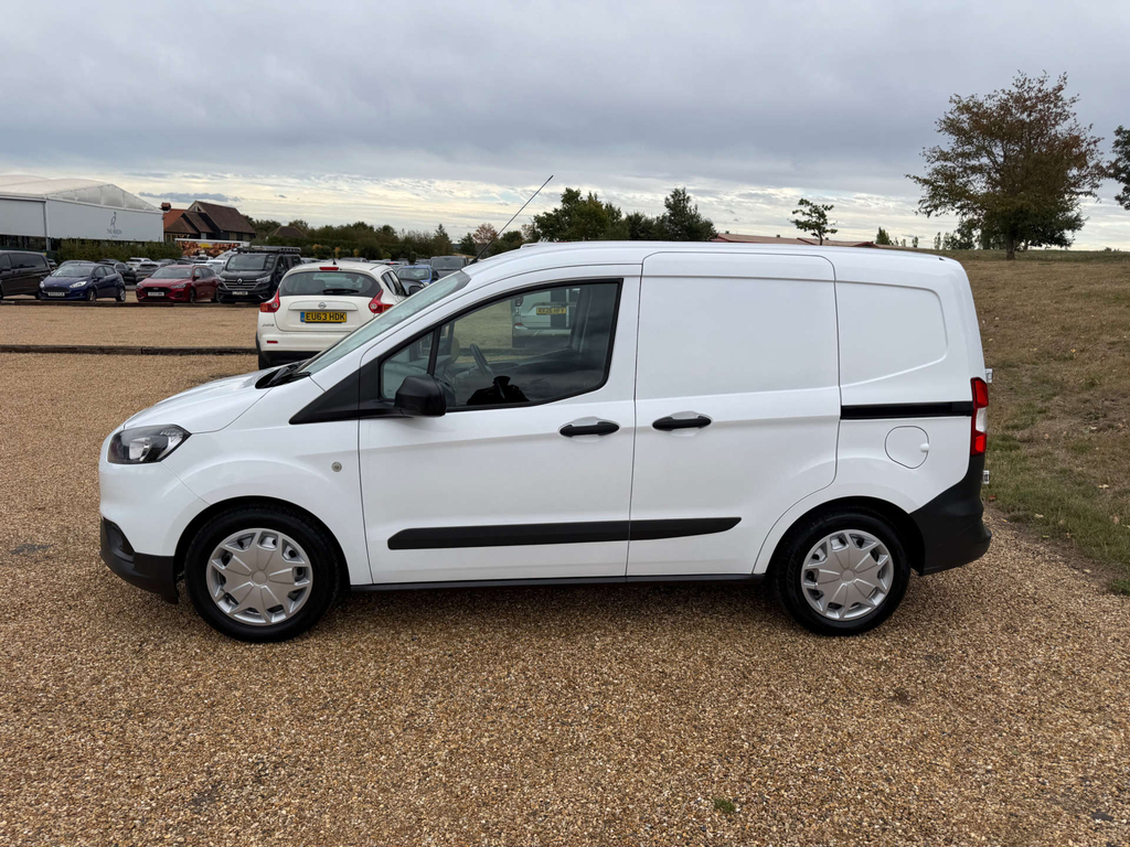 Ford Transit Courier Ecoboost Leader Panel Van L1 Euro 6 FD71JHF White #4