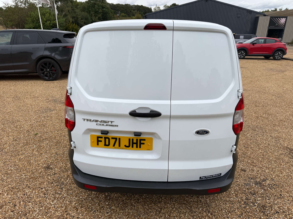 Ford Transit Courier Ecoboost Leader Panel Van L1 Euro 6 FD71JHF White #6