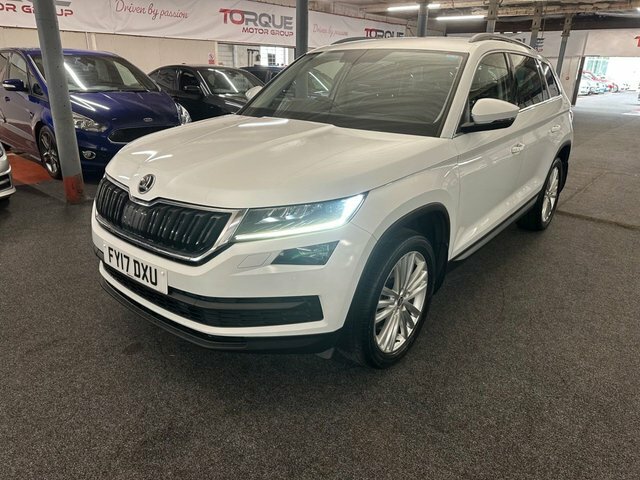 Skoda Kodiaq 2.0 Tdi Se L Suv Dsg 4Wd Euro 6 Ss White
