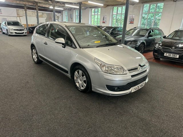 Citroen C4 1.6I 16V Vtr Coupe 169 Gkm, 11 Silver