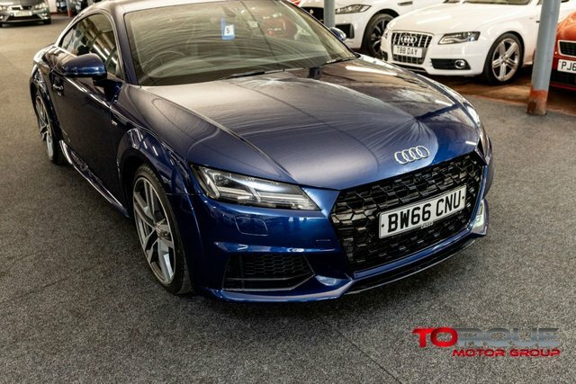 Audi TT 2.0 Tdi Ultra S Line Coupe Euro Blue #5