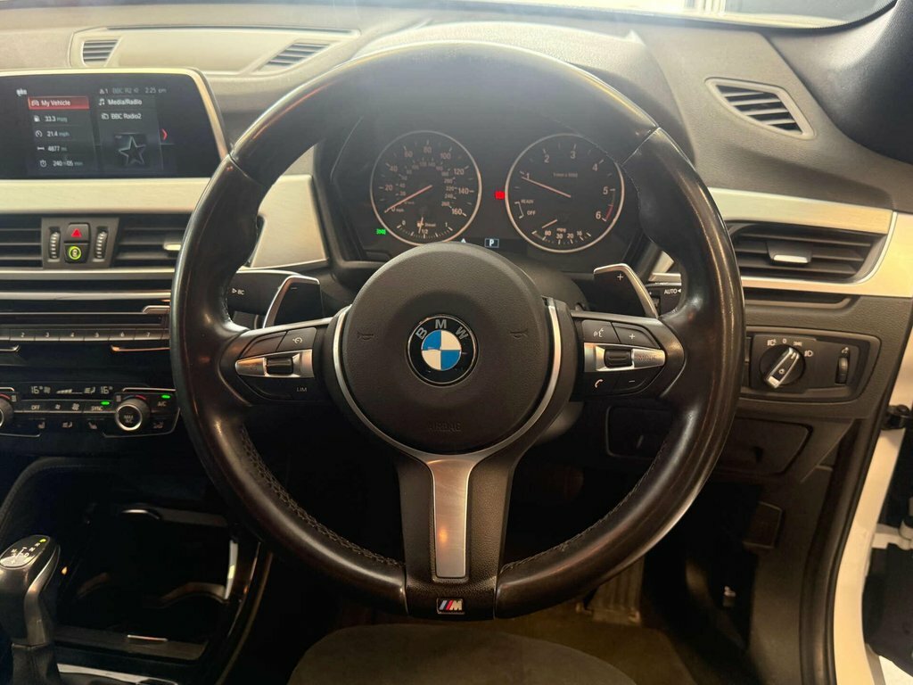 BMW X1 Xdrive20d Xline White #9