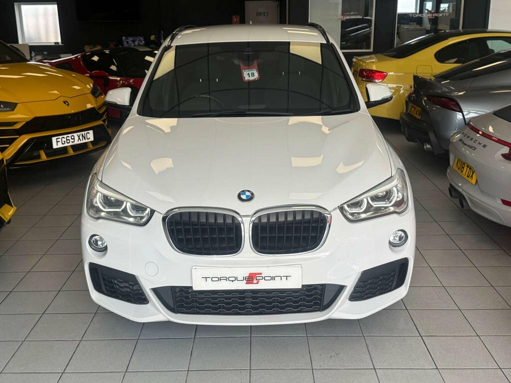 BMW X1 Xdrive20d Xline White #8