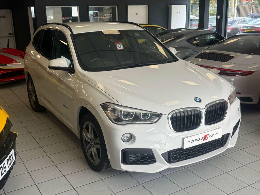 BMW X1 Xdrive20d Xline White #11