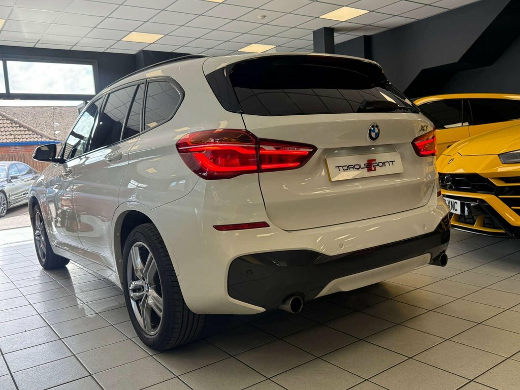 BMW X1 Xdrive20d Xline White #12