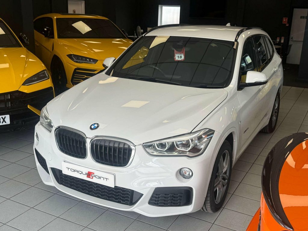 BMW X1 Xdrive20d Xline White #15