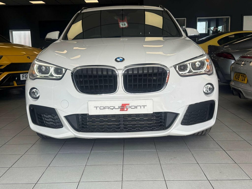 BMW X1 Xdrive20d Xline White #17