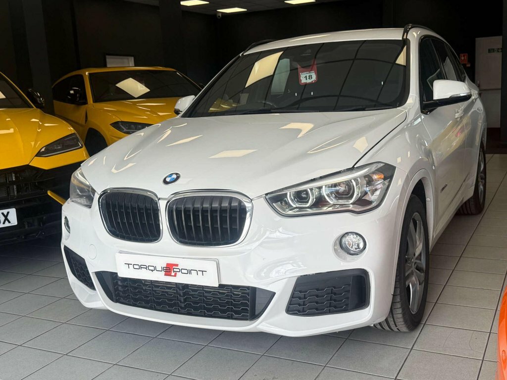 BMW X1 Xdrive20d Xline White #13
