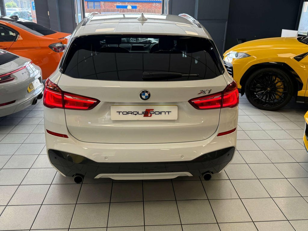BMW X1 Xdrive20d Xline White #19