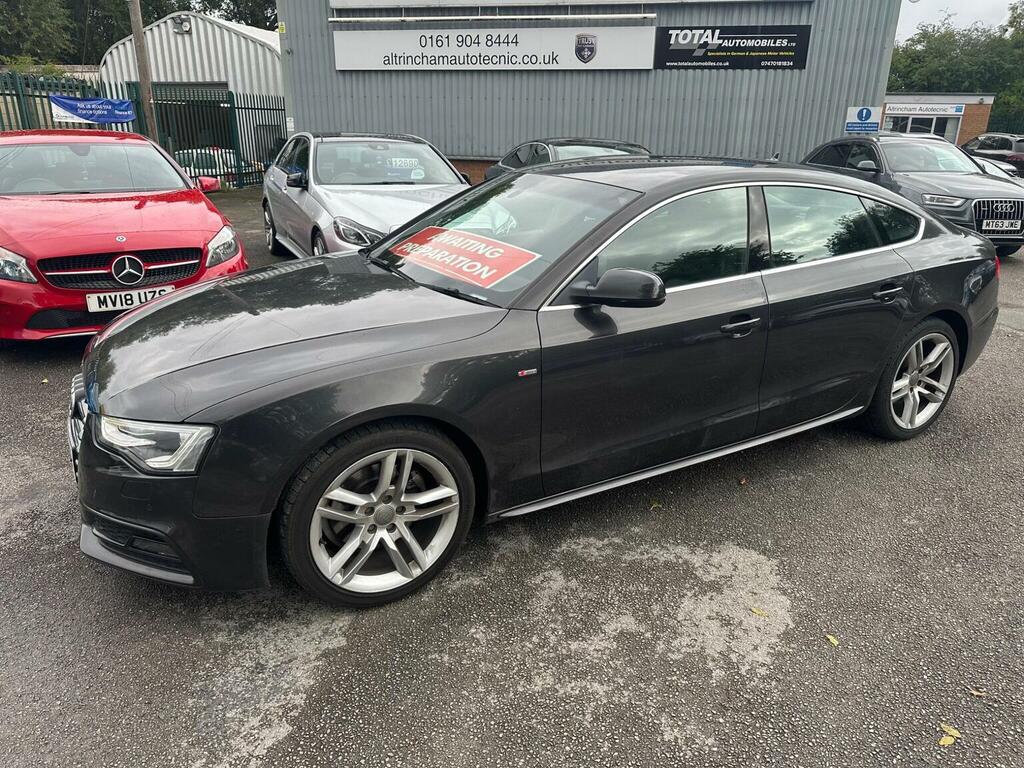 Audi A5 Hatchback 2.0 Tdi S Line Sportback S Tronic Quattr Grey #5