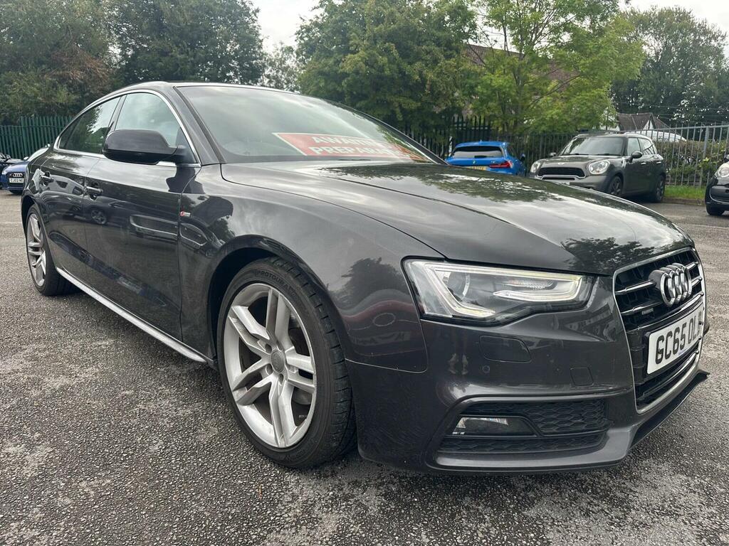 Audi A5 Hatchback 2.0 Tdi S Line Sportback S Tronic Quattr Grey #2