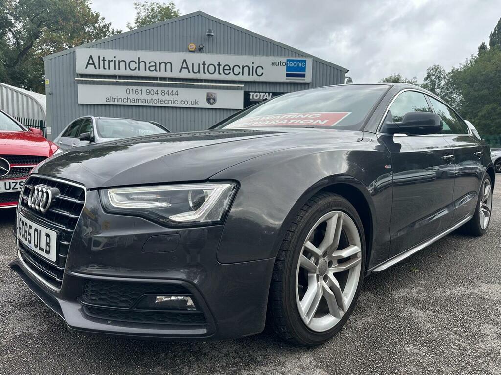 Audi A5 Hatchback 2.0 Tdi S Line Sportback S Tronic Quattr Grey