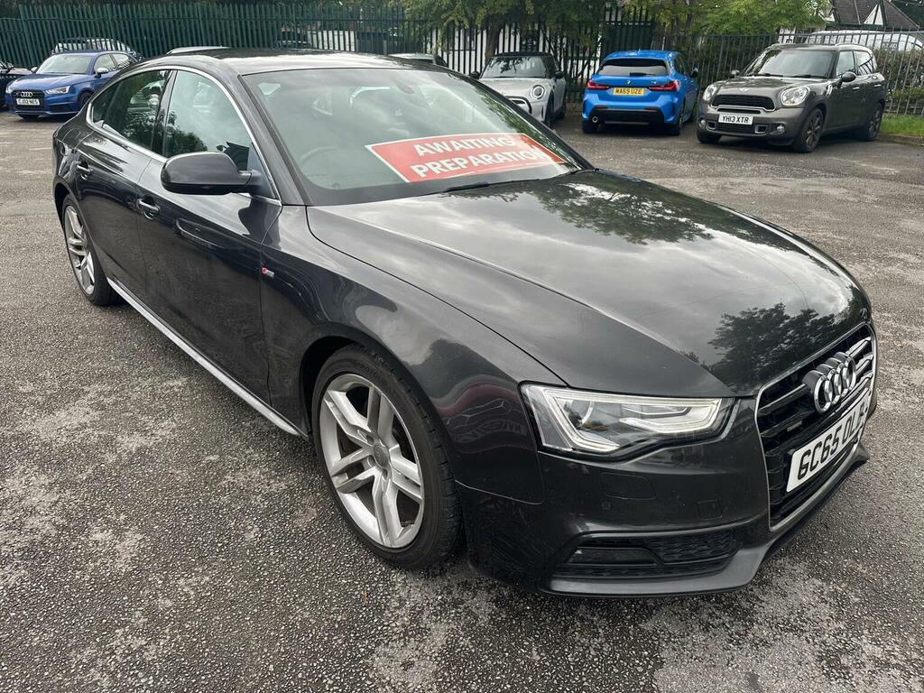 Audi A5 Hatchback 2.0 Tdi S Line Sportback S Tronic Quattr Grey #3