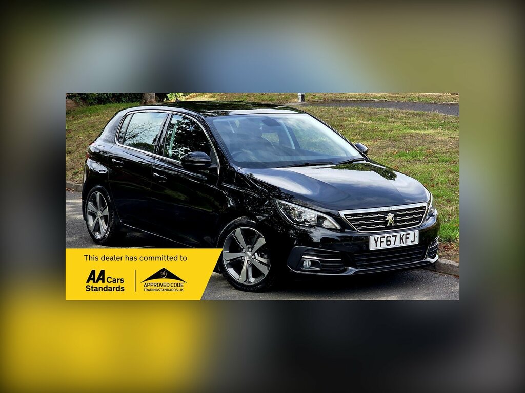 Peugeot 308 1.2 Puretech Allure Eat Euro 6 Ss Black