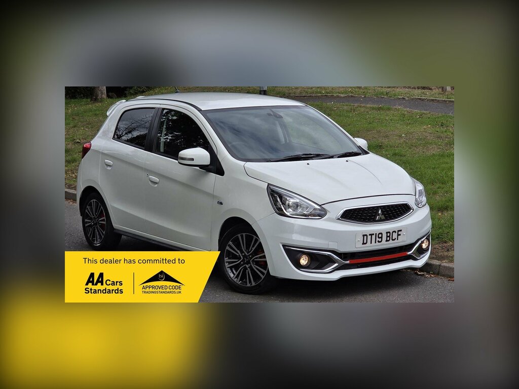 Mitsubishi Mirage 1.2 4 Euro 6 Ss White