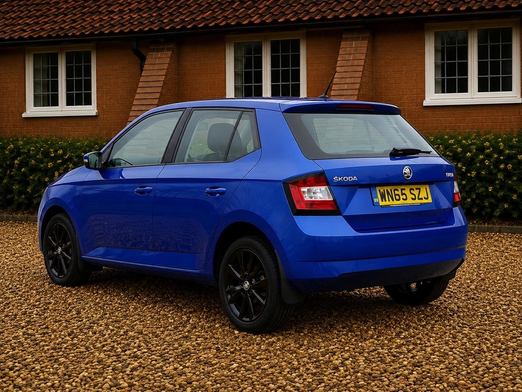 Skoda Fabia 1.2 Tsi Se L Hatchback Euro 6 S Blue