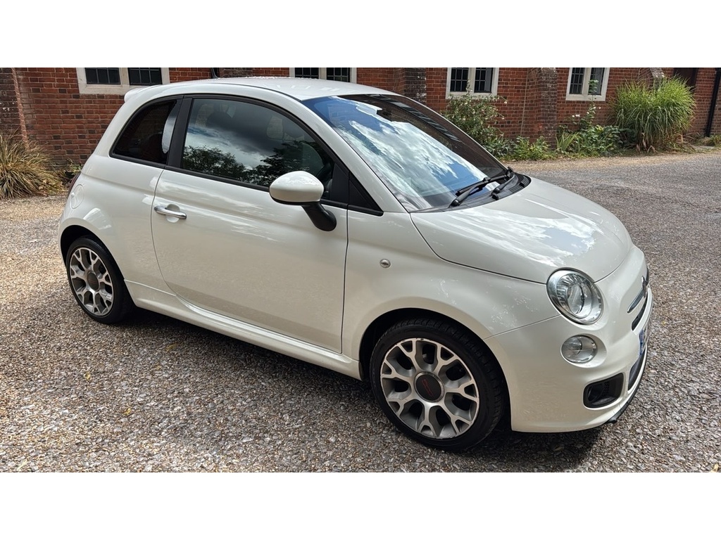 Fiat 500 1.2 S Hatchback Euro 6 Ss 69 White #2