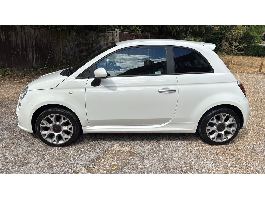 Fiat 500 1.2 S Hatchback Euro 6 Ss 69 White #5
