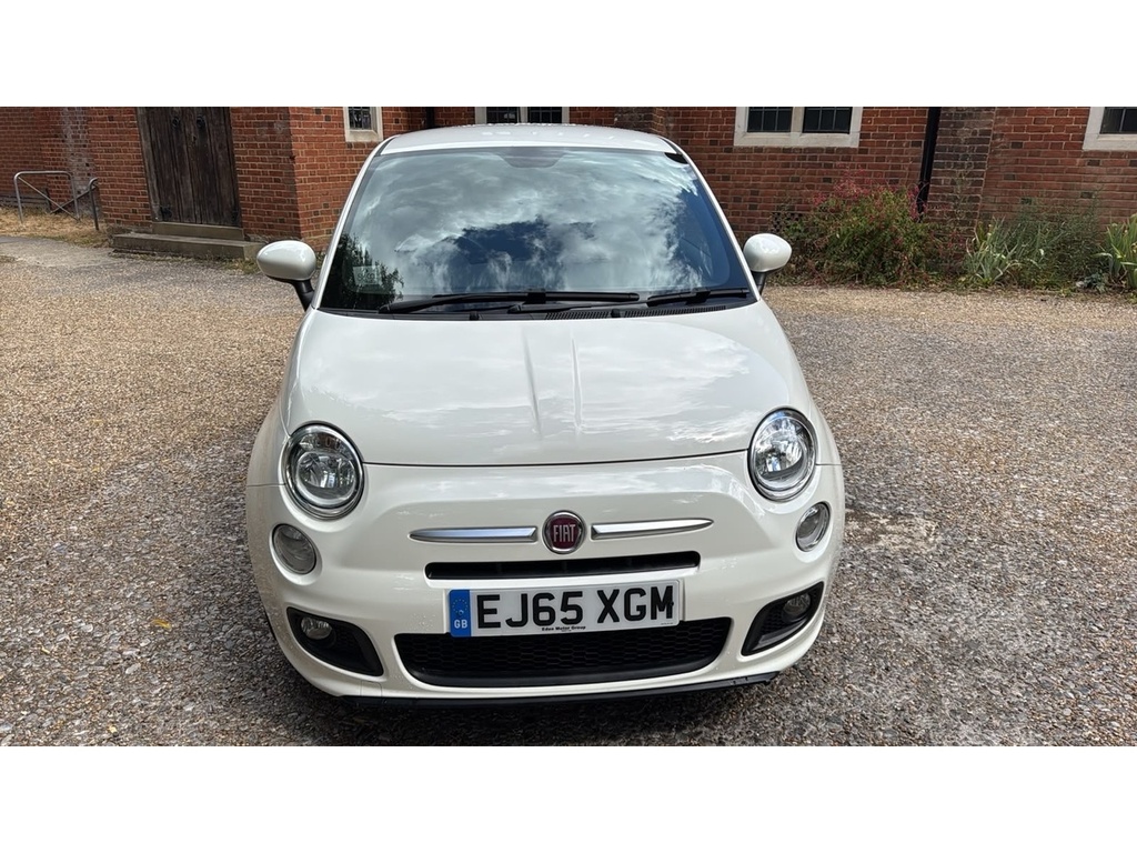 Fiat 500 1.2 S Hatchback Euro 6 Ss 69 White #3