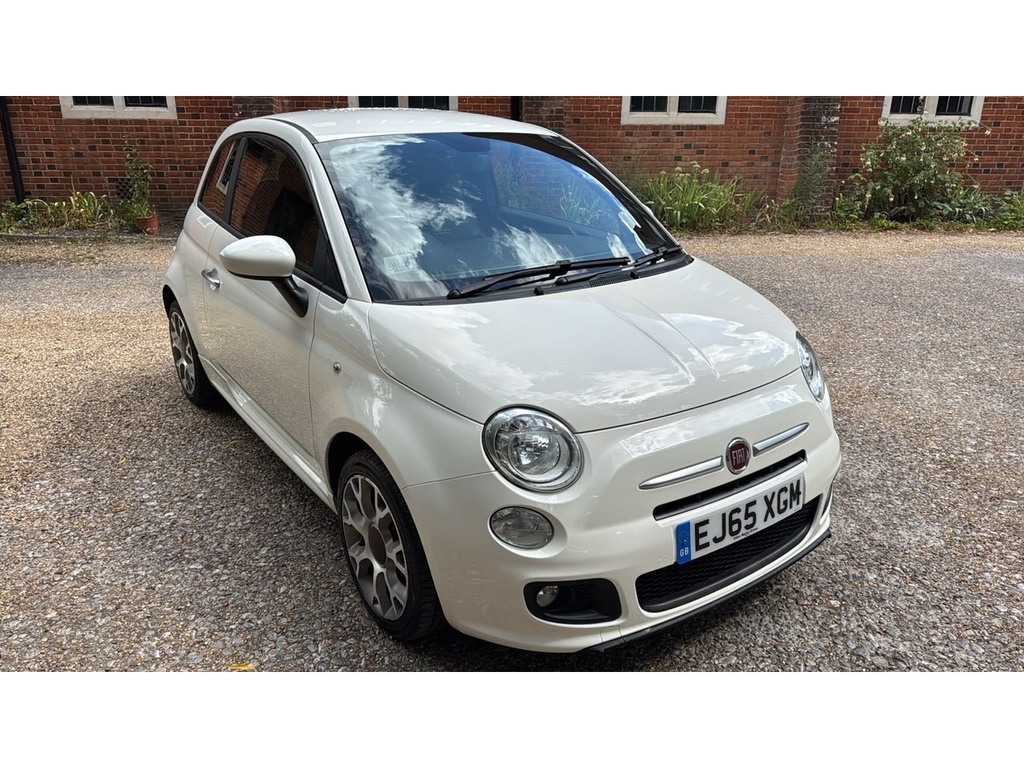 Fiat 500 1.2 S Hatchback Euro 6 Ss 69 White