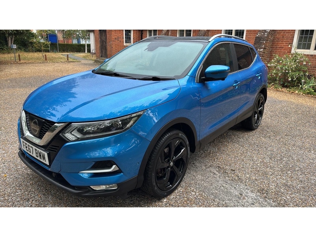 Nissan Qashqai 1.2 Dig-t Tekna Suv Xtron Euro 6 Ss Blue #4