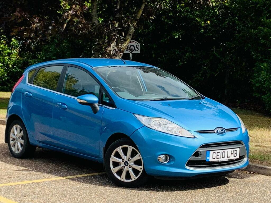 Ford Fiesta 1.25 Zetec CE10LHB Blue