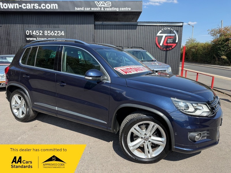 Volkswagen Tiguan R Line Tdi Bluemotion Blue
