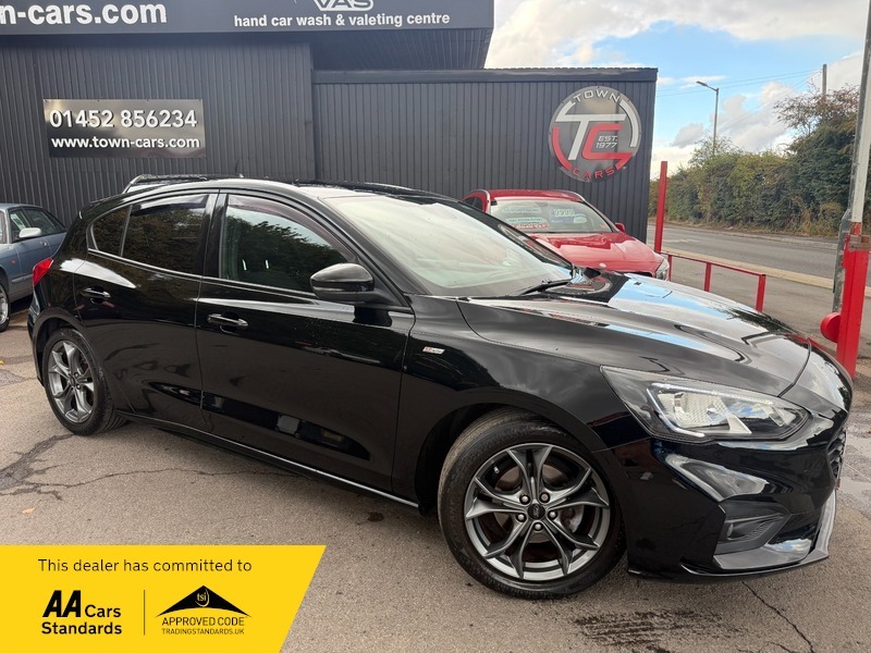 Ford Focus St-line-6 Speed Full Service Black