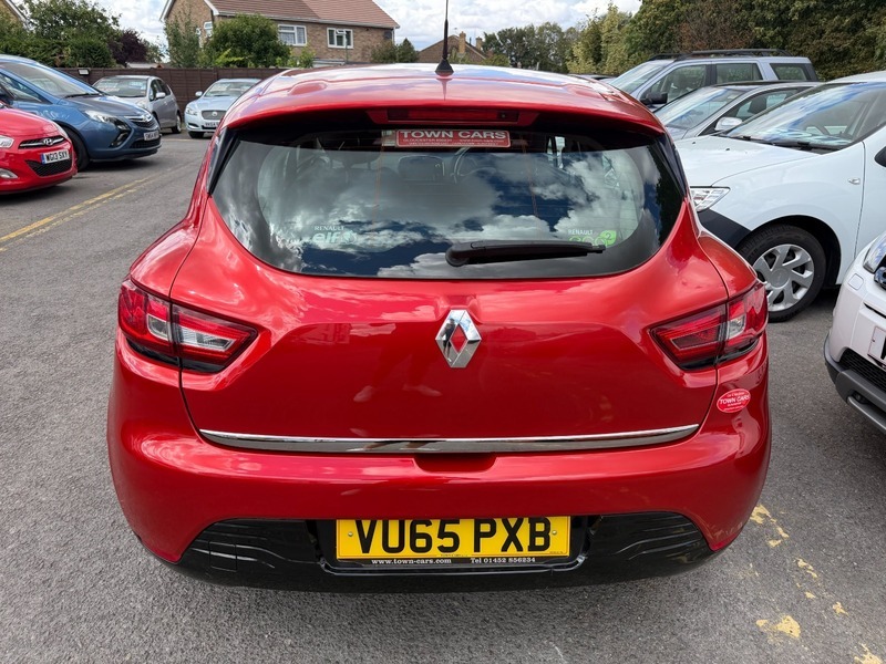 Renault Clio Dynamique Nav Tce-full Service Red #4