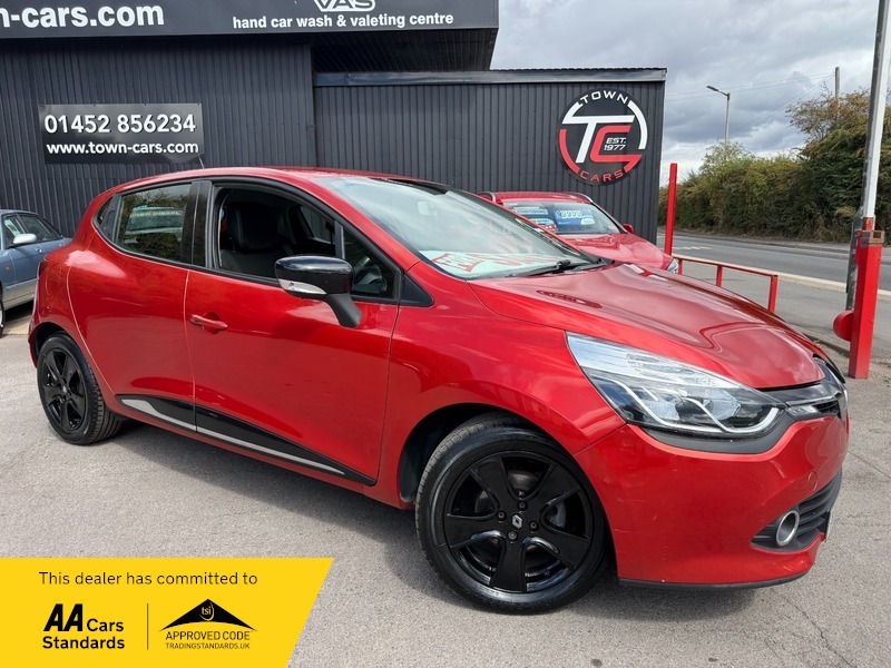 Renault Clio Dynamique Nav Tce-full Service Red