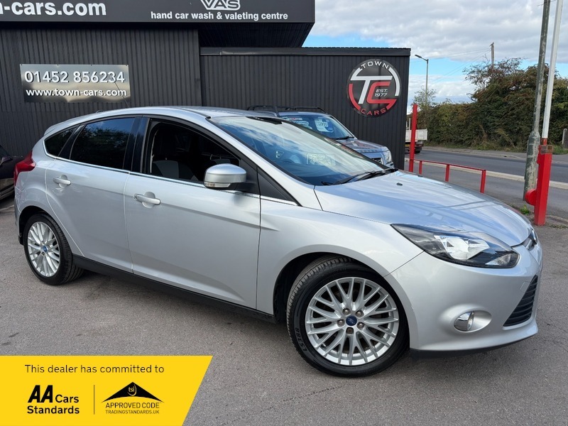 Ford Focus Zetec-full Service History 1 Silver