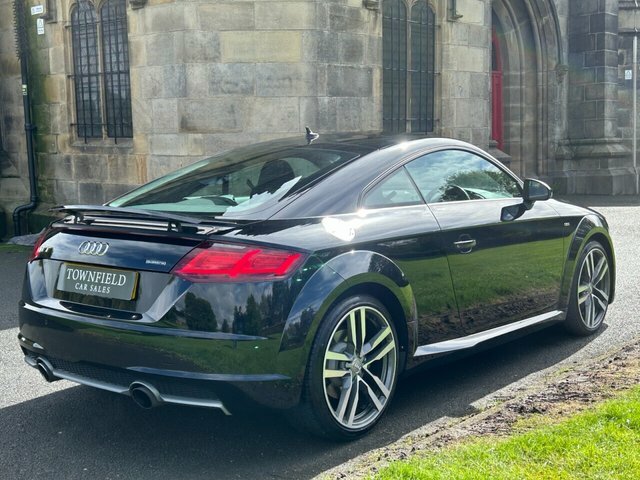 Audi TT 2.0 Tfsi S Line Coupe S Tronic Quattro Black #4