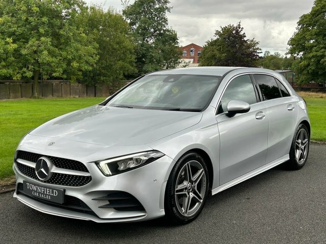 Mercedes-Benz A Class 1.3 A180 Amg Line Executive Hatchback Silver #3