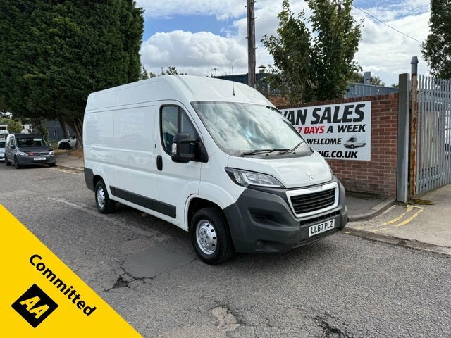 Peugeot Boxer 2017 2.0 Bluehdi 335 Professional Panel Van Di LL67PLZ White