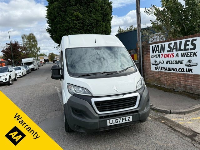 Peugeot Boxer 2017 2.0 Bluehdi 335 Professional Panel Van Di LL67PLZ White #2