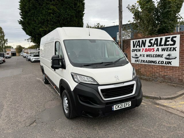 Peugeot Boxer 2021 2.2 Bluehdi 435 Professional Panel Van Di White #3