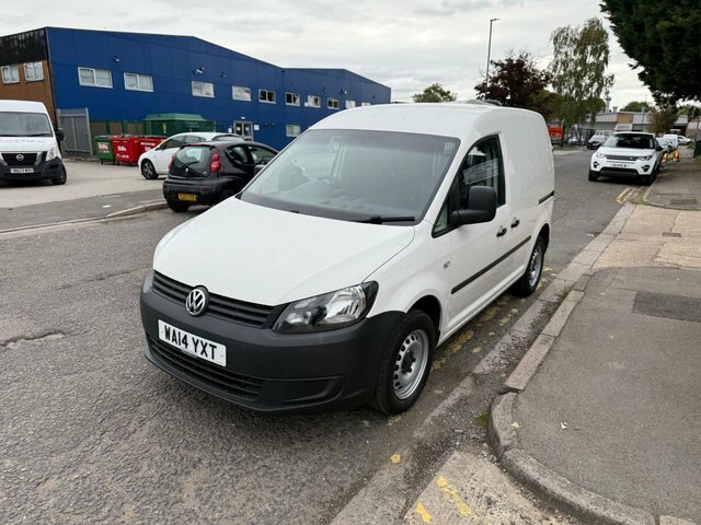 Volkswagen Caddy 2014 1.6 Tdi C20 Startline Panel Van Ma White #4