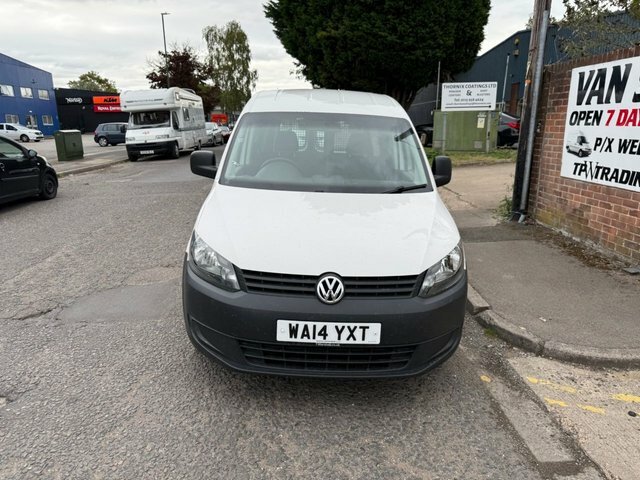 Volkswagen Caddy 2014 1.6 Tdi C20 Startline Panel Van Ma White #3