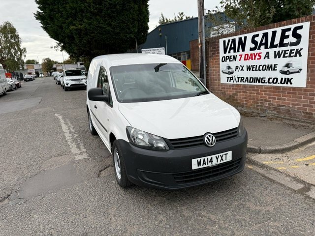 Volkswagen Caddy 2014 1.6 Tdi C20 Startline Panel Van Ma White #2