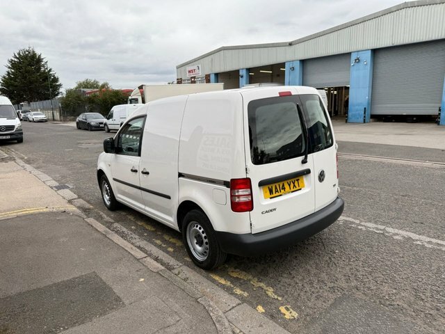 Volkswagen Caddy 2014 1.6 Tdi C20 Startline Panel Van Ma White #6