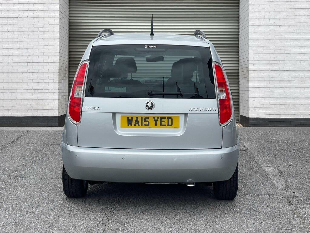 Skoda Roomster 1.2 Tsi Se Dsg Euro 5 Silver #4