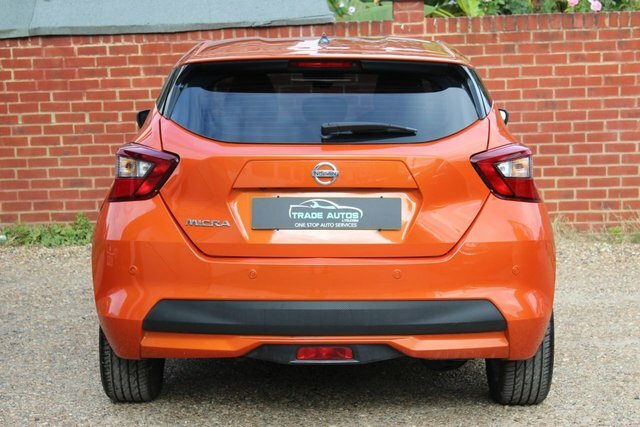 Nissan Micra Ig-t Tekna Hatchback Orange #6