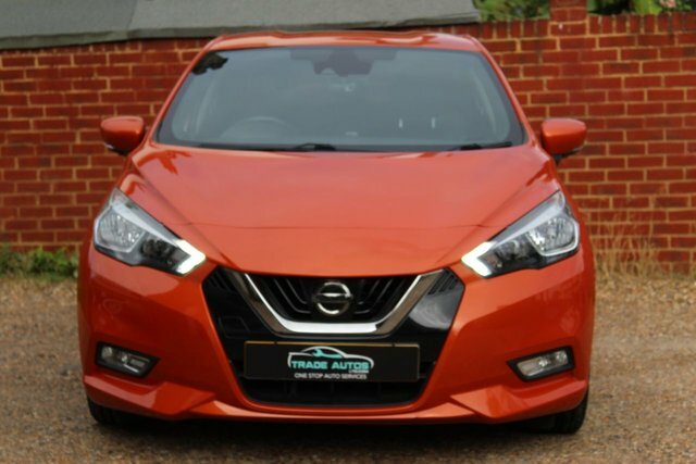 Nissan Micra Ig-t Tekna Hatchback Orange #2