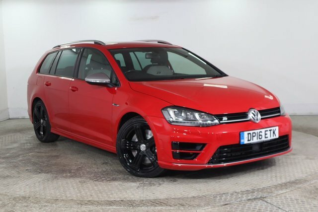 Volkswagen Golf 2.0 Tsi Bluemotion Tech R Estate Dsg 4M Red